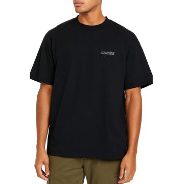Tricou cu logo barbati -  Z5RI00 - Negru