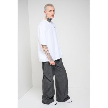 Tricou de bumbac organic Heavy - Alb