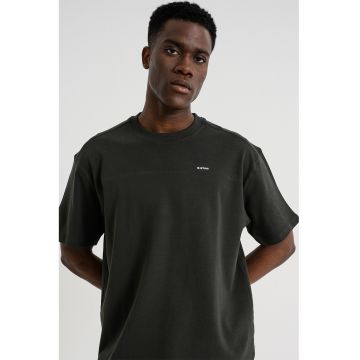 Tricou lejer din bumbac organic - Gri inchis