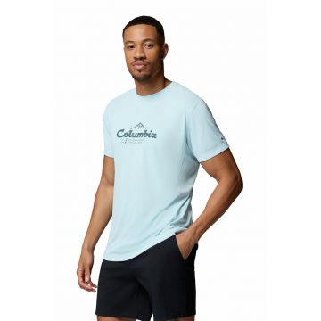 Tricou pentru drumetii Zero Rules™ - Albastru inchis/Albastru glaciar