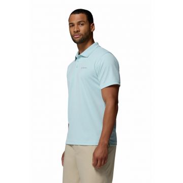 Tricou polo cu UPF 30 Utilizer™ - Albastru glaciar/Albastru deschis