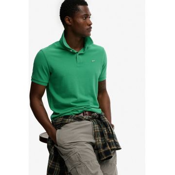 Tricou polo regular fit - Verde deschis