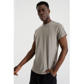 Tricou relaxed fit din bumbac organic Lash - Gri