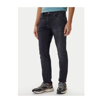 Blugi barbati -  gri - bumbac - fermoar -