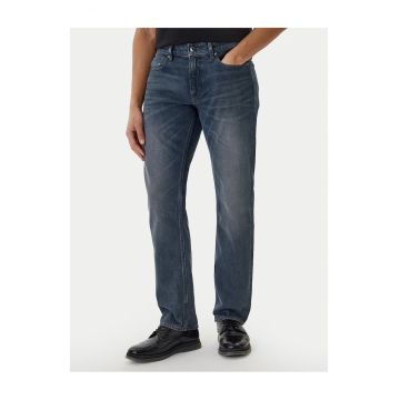 Blugi barbati - RAW - gri - bumbac - fermoar - Gri