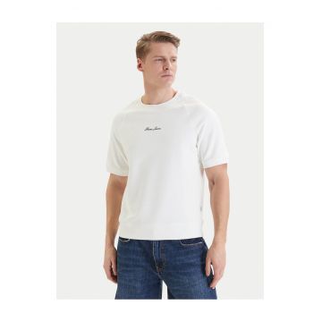 Bluza barbati -  bumbac - alb