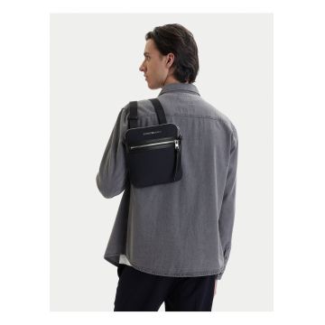 Borseta barbati -  tesatura - albastru - One Size INTL