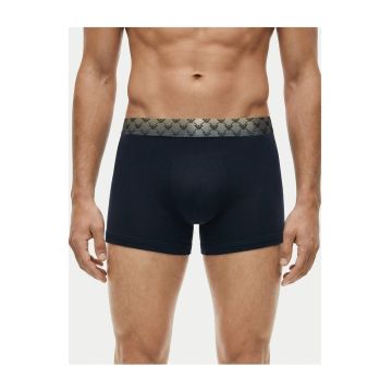 Boxeri pentru barbati - Emporio Armani - bumbac - bleumarin - 95% bumbac - 5% elastan - Bleumarin