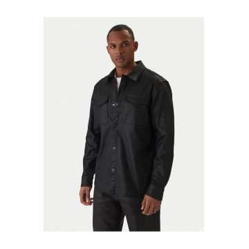 Camasa barbati  denim - Negru