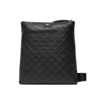 Geanta barbati -  piele naturala - negru - One Size INTL