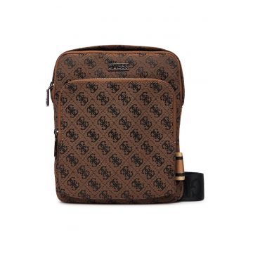 Geanta barbati -  textil - maro - Marime Unica INTL