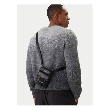 Geanta pentru telefon -  piele ecologica - negru - One Size INTL