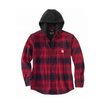 Jacheta  Rugged Flannel - captusita - flexibila - rosie - bumbac -