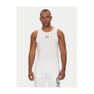 Maiou barbati -  bumbac - alb -