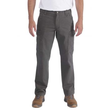 Pantaloni barbati  bumbac maro Rigby Shadow - Gri