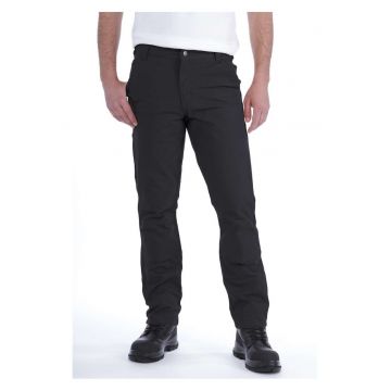 Pantaloni barbati Stretch Duck Double Front -  Bumbac - Negru