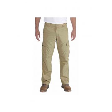Pantaloni cargo  Force Broxton - kaki - bumbac - rezistenti - cu buzunare multiple