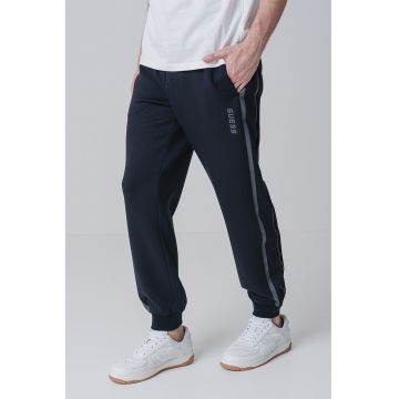 Pantaloni de trening cu talie ajustabila - pentru antrenament - Negru