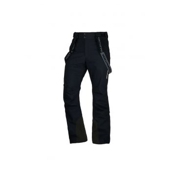 Pantaloni schi 2L 10K/10K regular fit barbati Norman - Negru