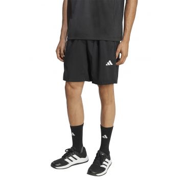 Pantaloni scurti pentru fitness We Bas - Negru