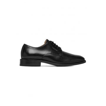 Pantofi barbati -  piele naturala - eleganti - negru