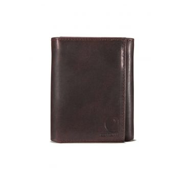 Portofel barbati  Oil Tan Trifold - piele naturala - 6 locuri pentru carduri - 11 -43x8 -89x1 -9cm