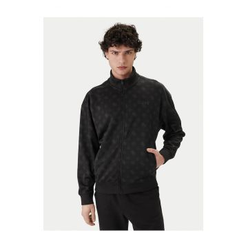 Pulover barbati -  fermoar - poliester - negru - Negru