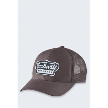 Sapca  Rugged Flex Twill Mesh - 100% bumbac - reglabila - culoare Dark Sepia