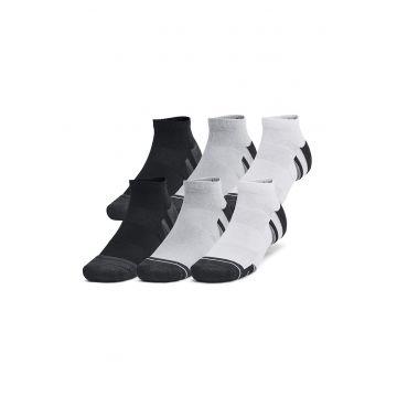 Set de sosete scurte - 3 perechi - Alb/Negru/Gri