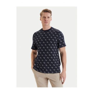 Tricou Barbati -  bleumarin - bumbac/poliester