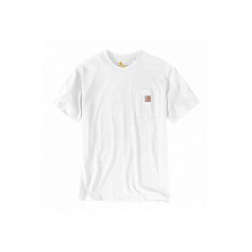 Tricou barbati -  Bumbac - Alb -