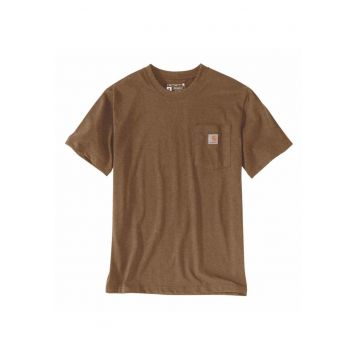 Tricou barbati bumbac -  Maro - Maro