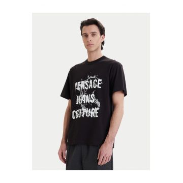 Tricou Barbati -  Bumbac - Negru -