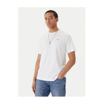 Tricou barbati -  bumbac organic - alb