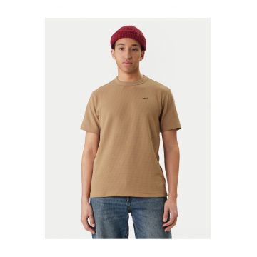 Tricou barbati -  bumbac organic - bej