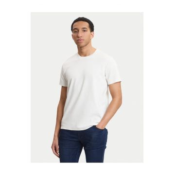 Tricou Barbati -  Ecru - poliester-bumbac