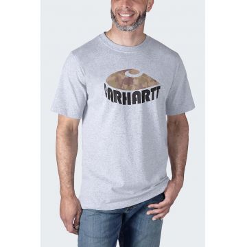 Tricou barbati  Heavyweight - gri deschis