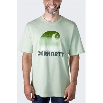 Tricou barbati  Heavyweight - verde -