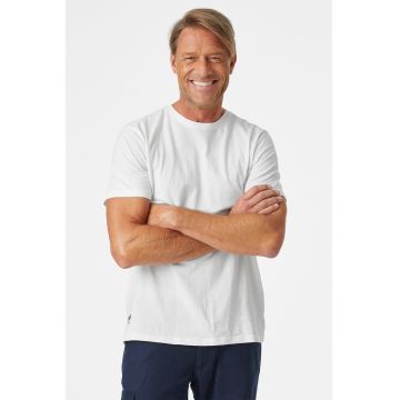 Tricou barbati  Manchester Classic - alb - material de calitate