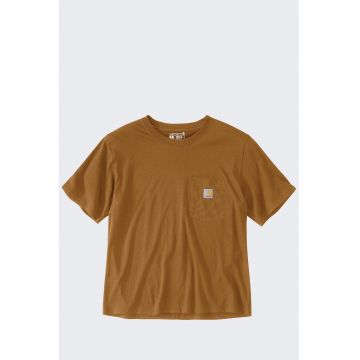 Tricou barbati  usor - maro -