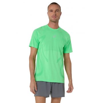 Tricou pentru alergare - fara cusaturi Road SS - Verde lime