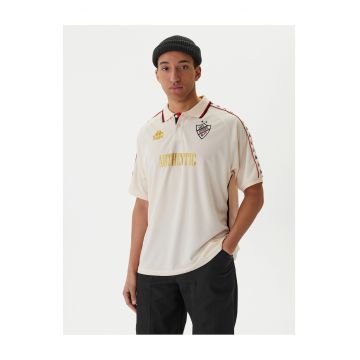 Tricou tehnic Barbati -  poliester reciclat - ecru