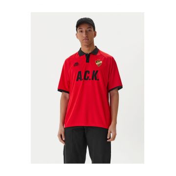 Tricou tehnic Barbati -  rosu - poliester reciclat