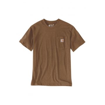 Tricou  Workwear Pocket S/S Relaxed Fit - maro - bumbac/poliester -