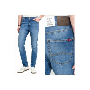 Blugi Barbati -  Style Tramper Tapered - 5 Buzunare - Albastru -