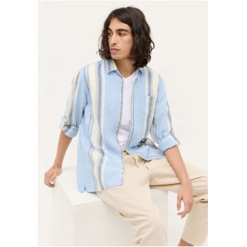 Camasa Barbati -  Estero - Regular Fit - Maneci Lungi - Cu Nasturi - Design Clasic - Bumbac - Multicolor