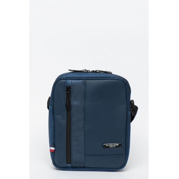 Geanta crossbody cu bareta ajustabila - Albastru inchis