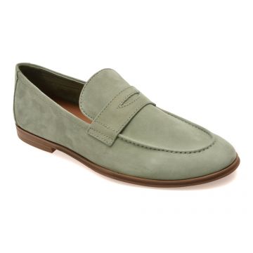 Mocasini eleganti ALDO kaki, JOURNEY 331, din nabuc