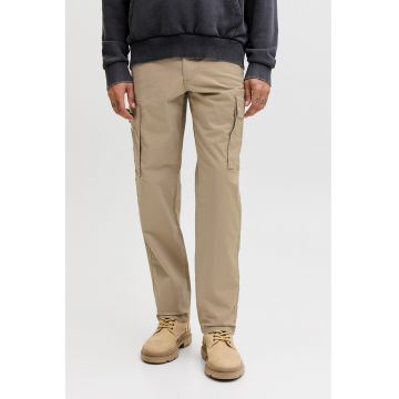 Pantaloni cargo relaxed fit - Bej