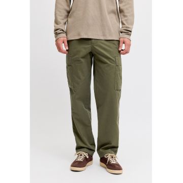 Pantaloni cargo relaxed fit - Verde masliniu
